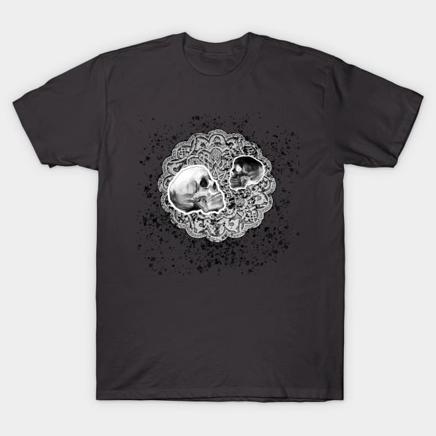 Acient skulls T-Shirt by Severinochka